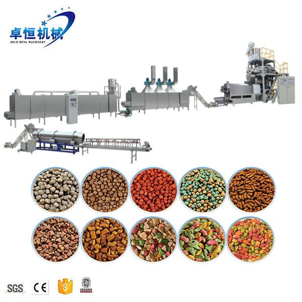 Dry Pet Food Fish Feed Extruder Mixer Dryer Making Machine for Food Production Line