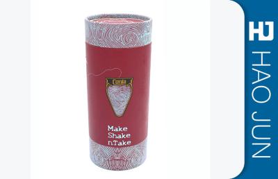Custom Printing Cardboard Cylinder Tubes For Gift Promotion , Free Sample