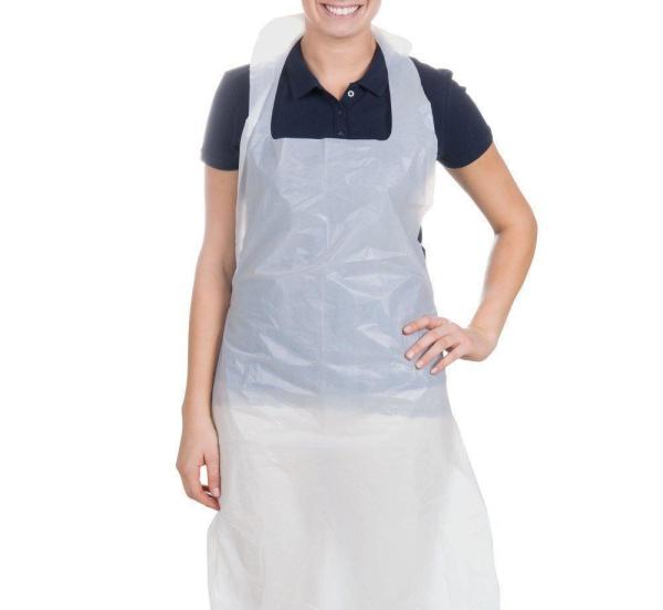 Custom Color Disposable Plastic Aprons On A Roll For Men / Women