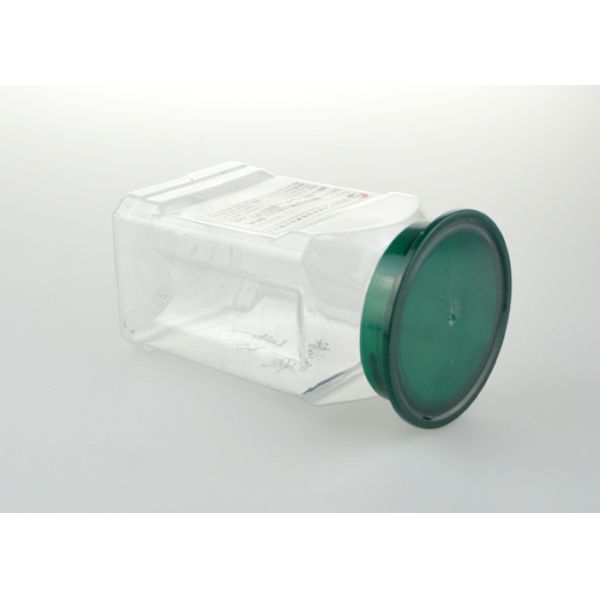 Любимчик зеленого качества еды прозрачного основания крышки материальный миниый ясный Jars 410 Ml для жидкости