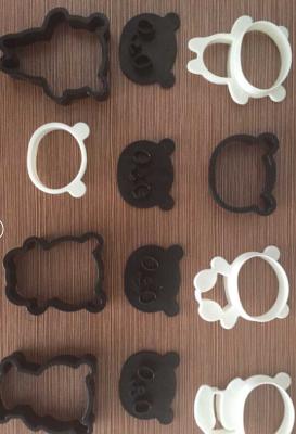 4 PCS Essential Baking Tools , Cartoon Cake Decorating Moulds Tool Set