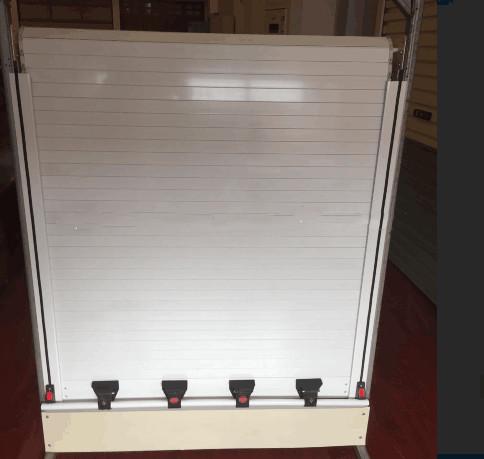 Aluminun Alloy Truck Roller Shutters  White Color 3 years Warranty