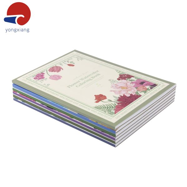 Perfect Binding Drawing Coloring Book Non Toxic Custom Drawing Book Eco Friendly