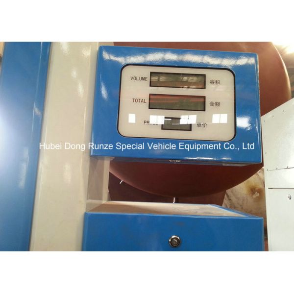 50000L LPG Gas Tank Skid Mounted , Propane Gas Tank For Mobile Gas Refilling