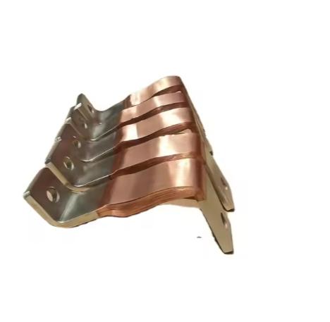 Flexible Busbar Parts High Current Copper Soft Connection Disconnector Polymer Welding Copper T2