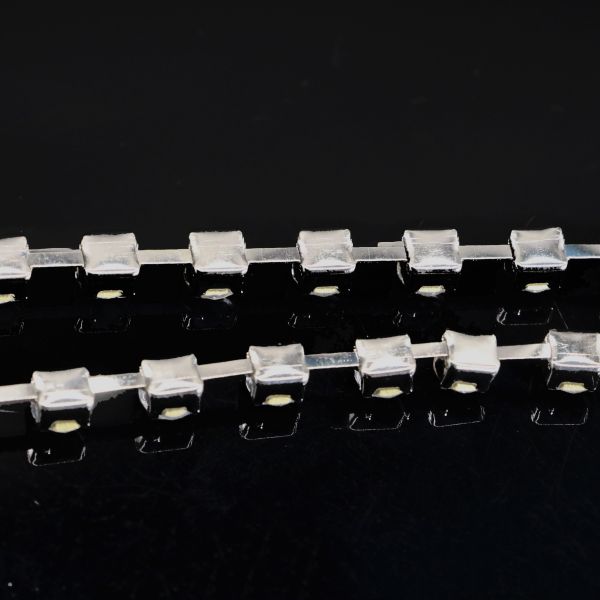 Copper Pearl And Rhinestone Necklace Inlaid 5.89MM Round Diamond OEM