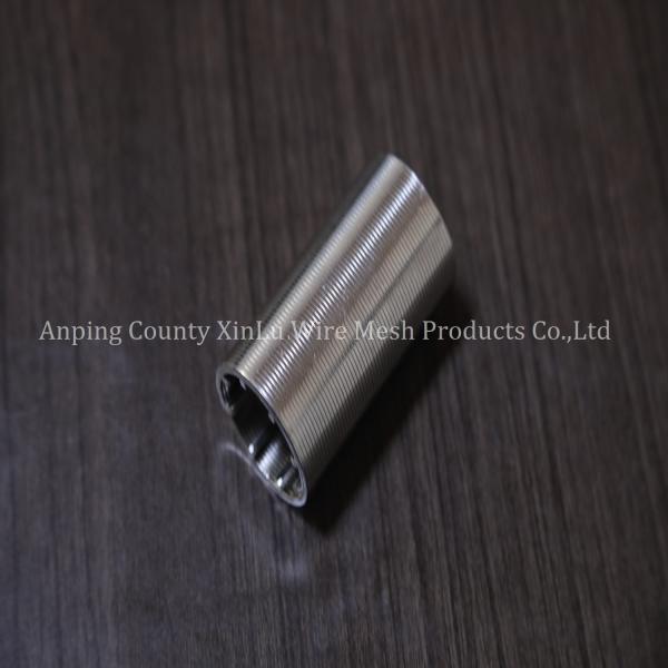 Duplex Stainless Steel 2205 V Wire Continuous Slot Screen Tube for Non Magnetic Johnson Strainer Pipes