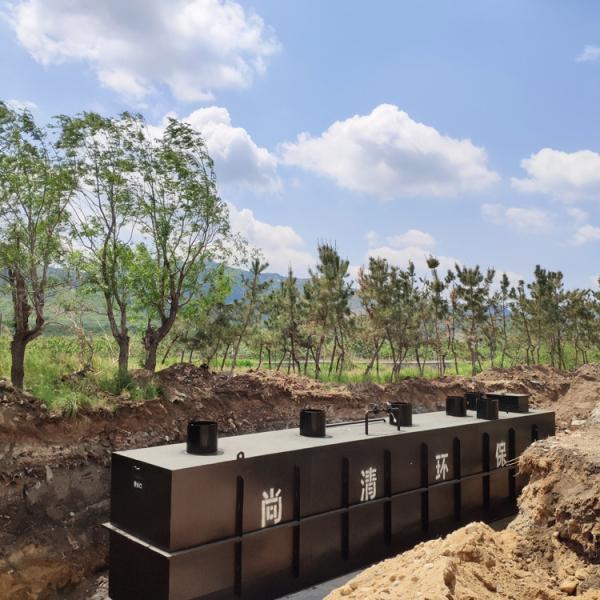 Customized Integrated MBR Sewage Treatment Plant Odor Removal PLC Control