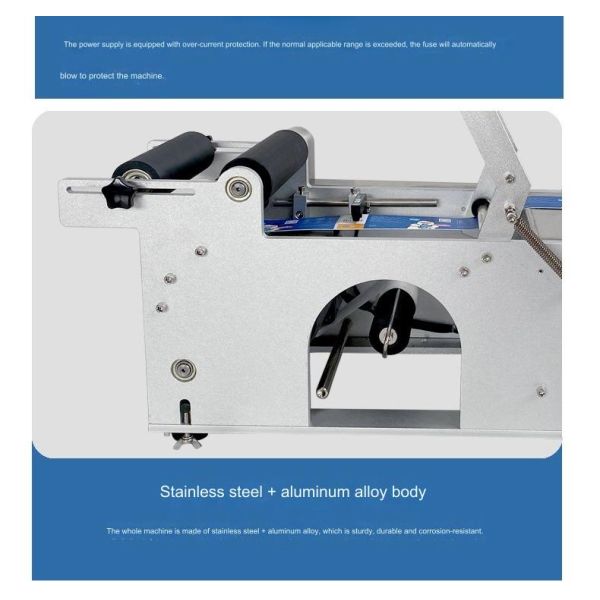 20-40pcs/min Labeling Speed Small Label Printing Machine for Wood Packaging Material