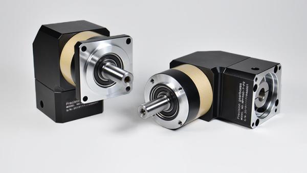 Right Angle Planetary Gear Reducer , ZPF60 Spur Gear Speed Reducer For Servo Motor