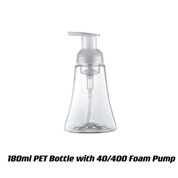 Convenient Cleaning 180ML PET Bottle Blue Bottle With 28/400 Trigger Sprayer