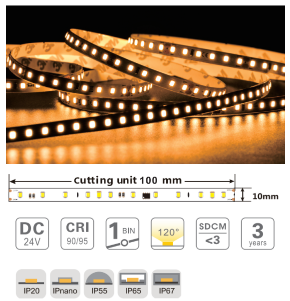 Адресованный поток воды гибкая светодиодная полоса 120leds/M 14.4w/M Dmx управляемая светодиодная полоса