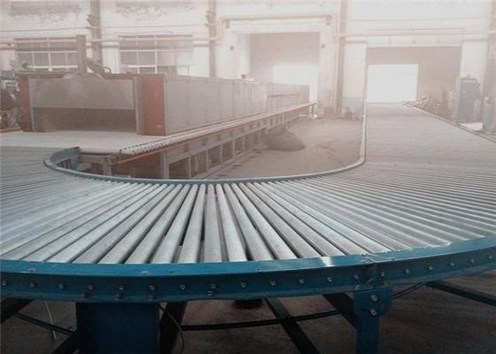 Compact Reciprocating Ring Hearth Furnace Line Streamlined Design High Efficient