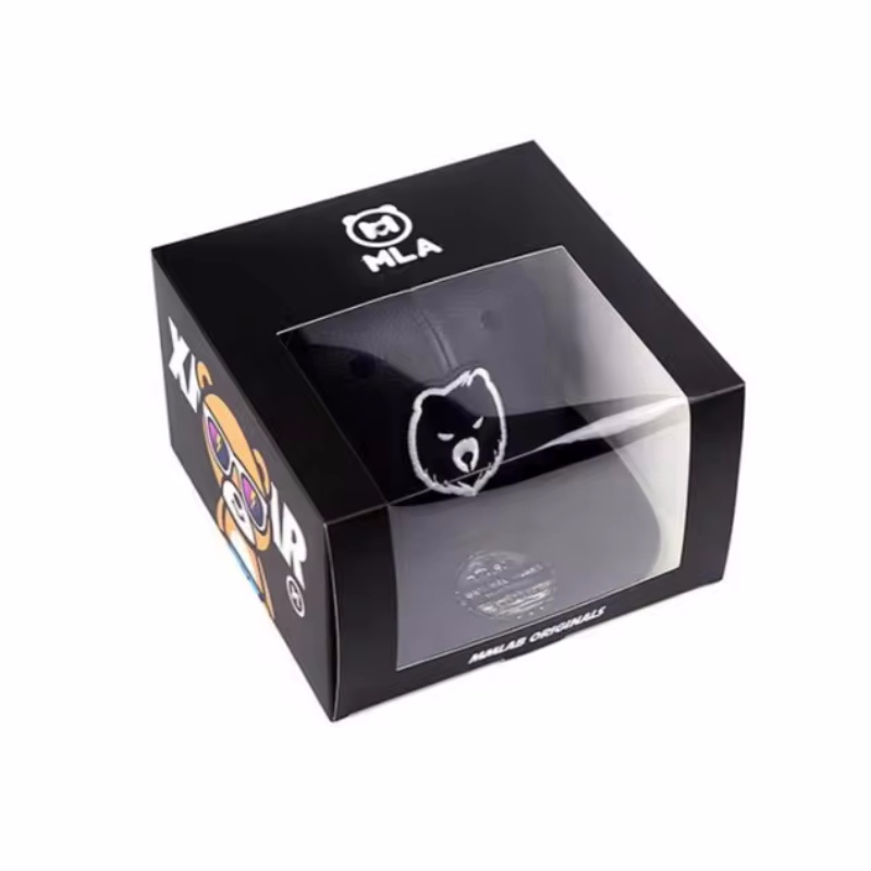 Custom LOGO Складные картонные коробки Дети Дети игрушки Упаковка подарочная коробка Бумажные коробки с PVC окном