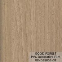 Flowability PVC Decorative Film Scratch Resistance Wooden Grain