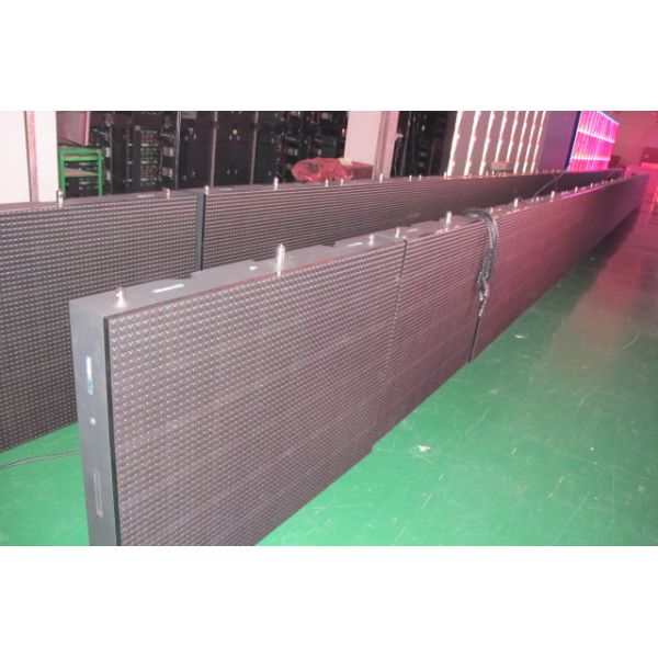 Экраны безопасности периметра АК 220В, доски рекламы 5800кд/㎡ тангажа бортовые