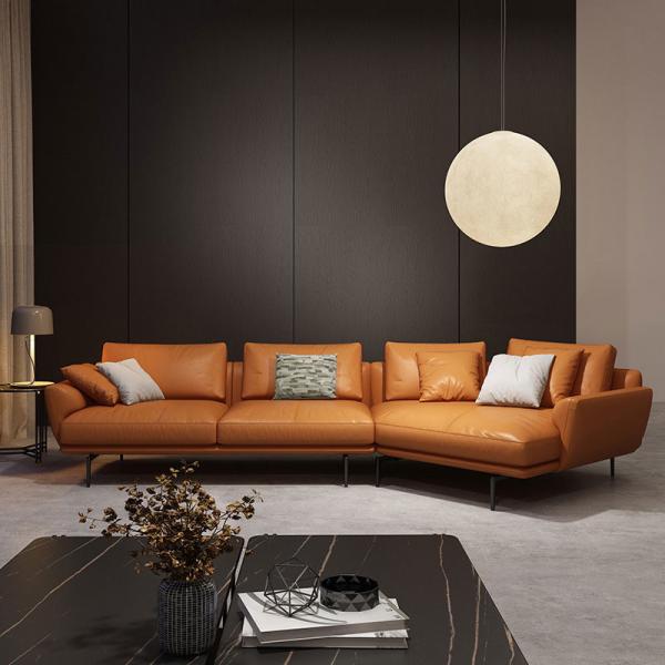 Negócio secional de Sofa With Chaise Office Leisure da sala de visitas da mobília de 114 polegadas