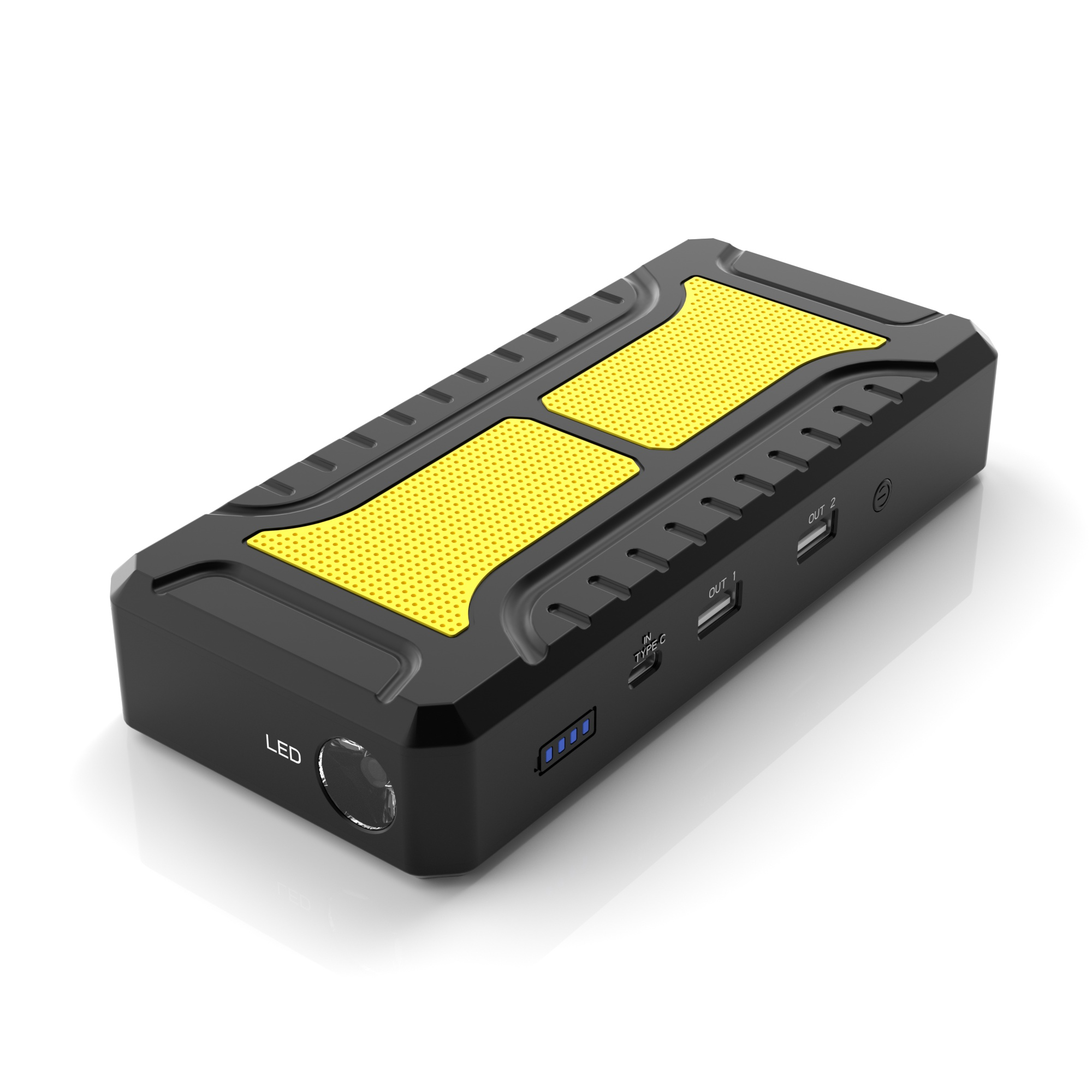 Специализированный 12V 24V Jump Starter 900A Литийная батарея портативная