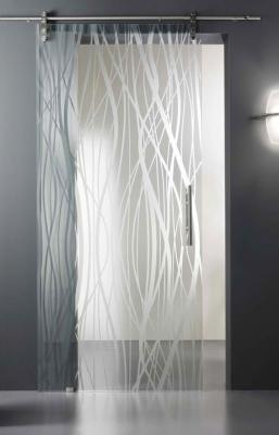Silkscreening Tempered Glass Door Frosted 5/16 High Strength
