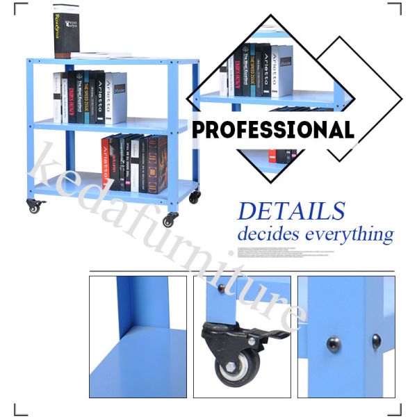 Light Rack 0.6mm 150cm Height Metal Warehouse Shelving