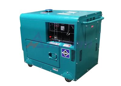 O ar refrigerou o gerador 5kW diesel silencioso pequeno silencioso