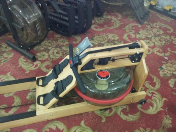 WaterRower Ash Wood frame water Rowing Machine with S4 monintor / Gym equipment / wooden hydraulic trainer water