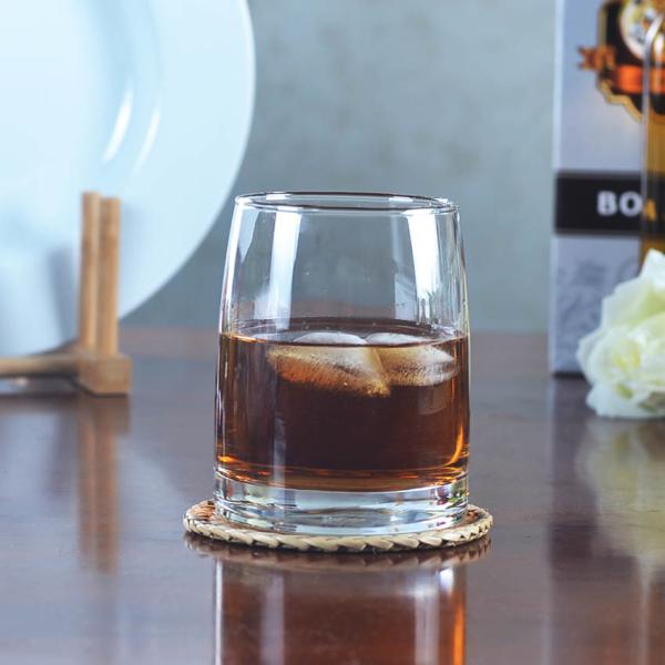 360ml/12oz Promotional Drinking Glasses Machine Blown For Bourbon Whiskey