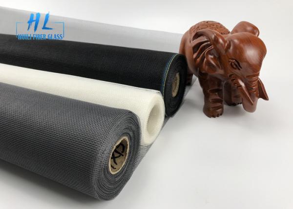 Fireproof Dustproof Fiberglass Mosquito Mesh with White Hook Close Way