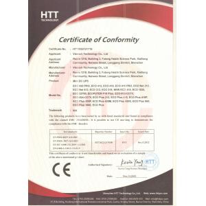 Vesion Tech Co., Ltd. Certifications