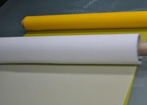 110T 40 Micron White Polyester Screen Printing Mesh 144 Inch