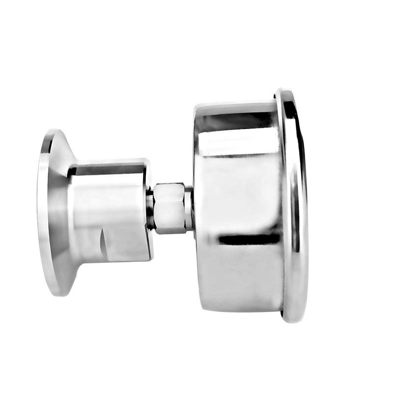 60mm Nominal Diameter Natural Gas Pressure Gauge with Complete Stainless Steel Design