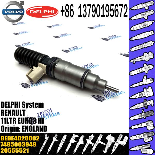 21028880 Brand new for VOL Excavator Parts EC700B EC700C EC750D D16E fuel injectors BEBE4D20002
