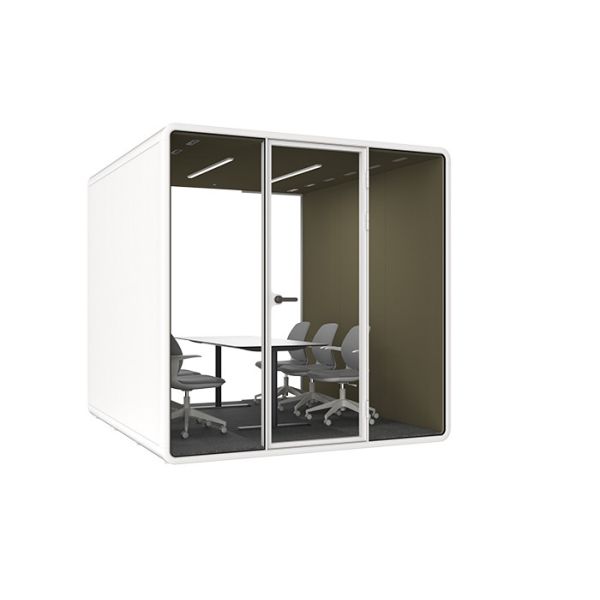 Quite Cabin Supports Installation Various Equipment Soundproof Rooms Negotiation Rooms For Exhibitions