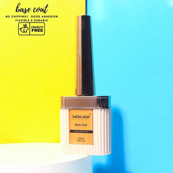 Pas d'essuie-glace Clear Gel Base Coat 15 ml pour la lumière UV Gel de guérison de l'ongle Polish Logo personnalisé de l'ongle ART SALON Temps de guérison lampe LED 30s