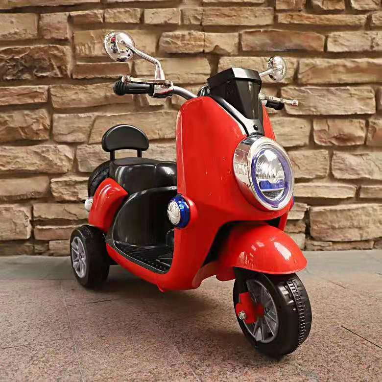 Горячий электрический детский велосипед для детей Unisex 3-колесный мотоцикл для детей 2-4 лет