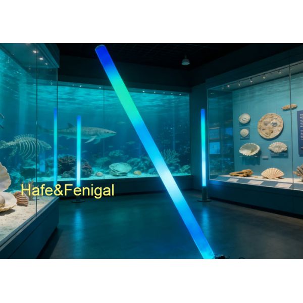 2.5m Pixel LED for Interactive Installations – Iris-tube Decorative Inflatable Thin Column Lamp