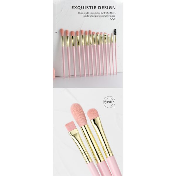 Макияж ODM 21Pcs OEM синтетический чистит набор щеткой с волосами высокой отметки синтетическими