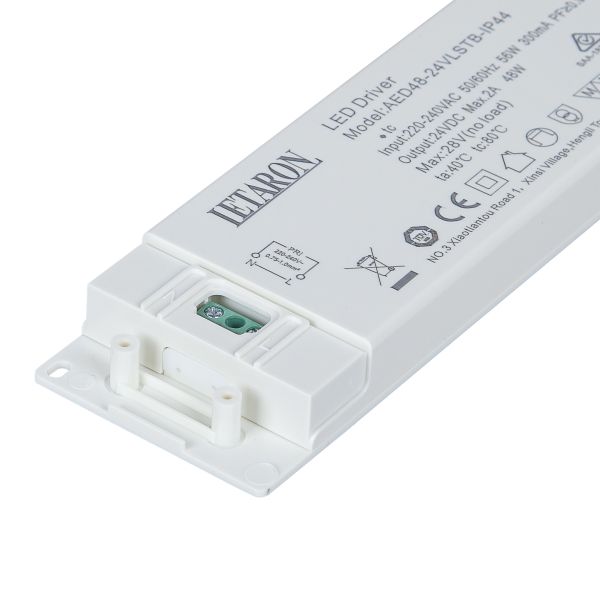 EU Ultra Thin Led Driver LED Light Power Supply Transformer 220-240VAC To 24VDC