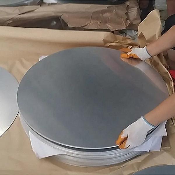 1060 Aluminium Round Circle Disc H14 H18 Deep Drawing 1600mm Diameter
