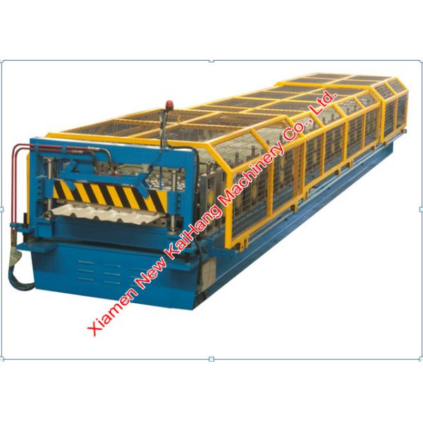 Roll former for trim deck 760 profiles, rollforming making machine, TD760 type