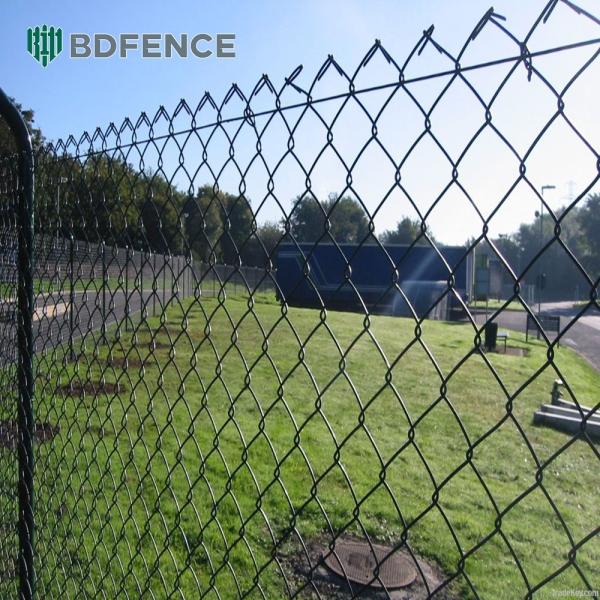 Luxury Estate Chain Link Fence Gold-Plated