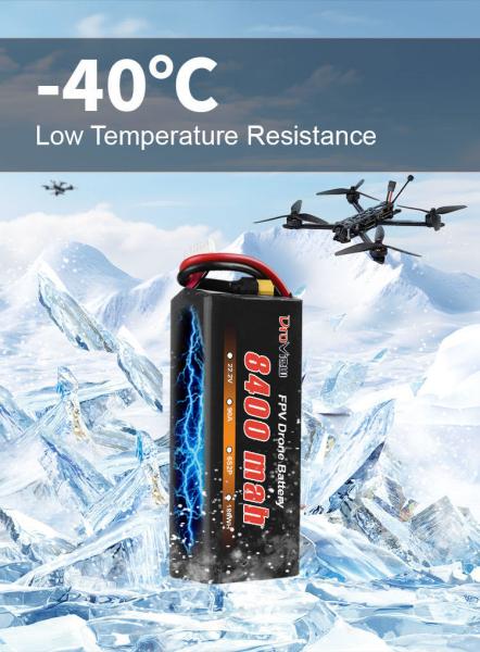 MOLICEL INR21700 P42A Drone Battery Pack 6S2P  8000-8400mAh 900g 10C