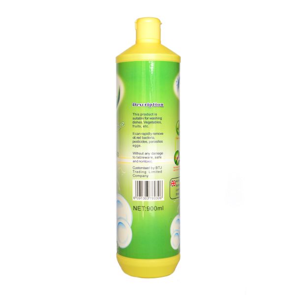 Formulation dishwashing liquid dish, fruit, vegertable washing cleaner 900ml