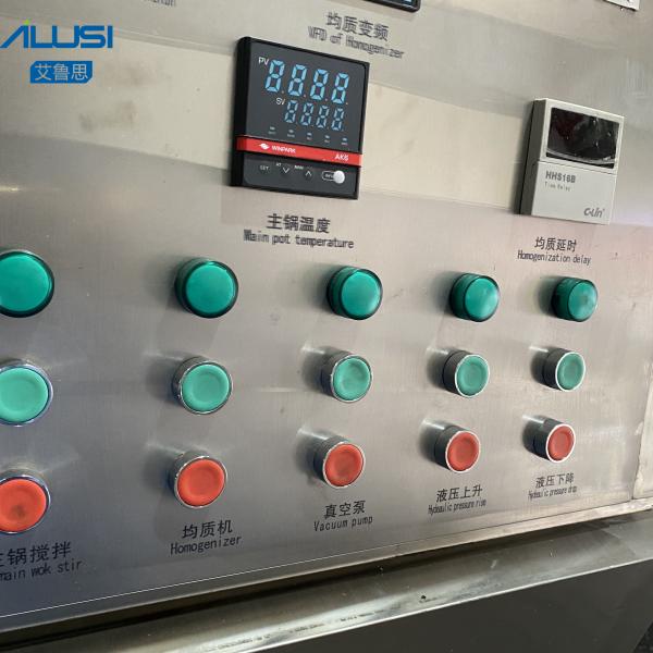 Máquina de emulsão do misturador do vácuo do equipamento do misturador da loção do creme do certificado 220V/380V 20L do CE