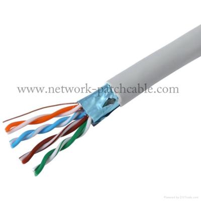 Computer 4P Cat 5e FTP Cable 24AWG LAN Cable IEC60332-1 1000 ft/box