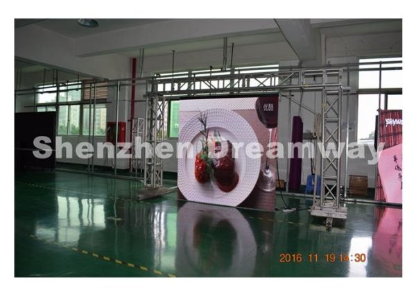 500×500 Mm P3.91 Indoor Led Screen , Big Hanging Led Panel Rental SMD2121