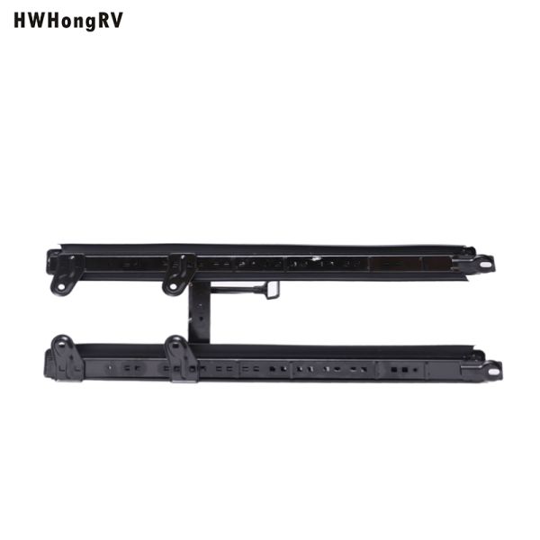 Motorhome rear seat inlaid  floor slider track runner van recessed seat floor rail double lock car seat sliding with 100cm