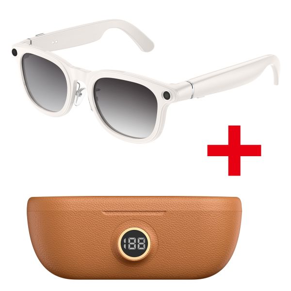 2026 X01 Ultra Smart Glasses 8MP Dual Camera 1080P Video Recording Polarized Lenses Sports Sunglasses AI Translation WiFi IP67