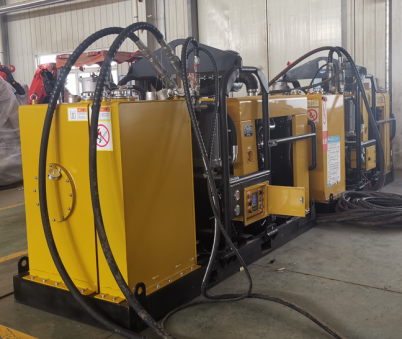 Машина для сверления стальных плит для трубопроводного оборудования на заводе по производству вес 4500 кг