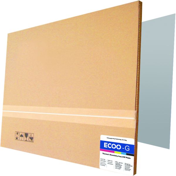 800-850 nm ECOO-G Thermal CTP Plate with 100,000 Impressions Run Length and 130-150 mj/m² Low-energy Imaging for Processless Printing